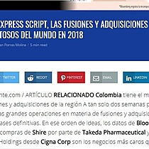 Sire y Express Script, las fusiones y adquisiciones ms costosas del mundo en 2018